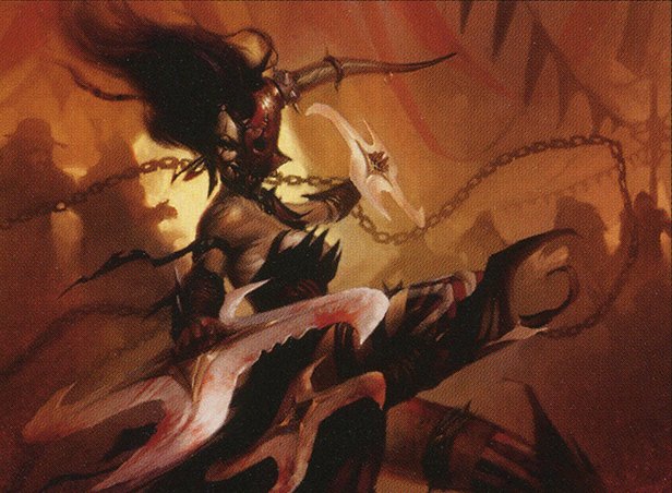 Assassina de Matança por Diversão | Arte de Tyler Jacobson